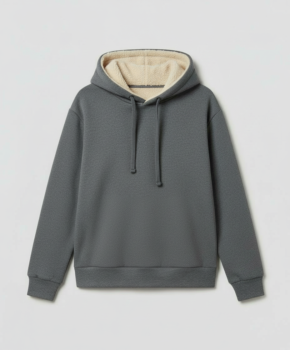 Warmer Kuscheliger Fleece Hoodie Damen