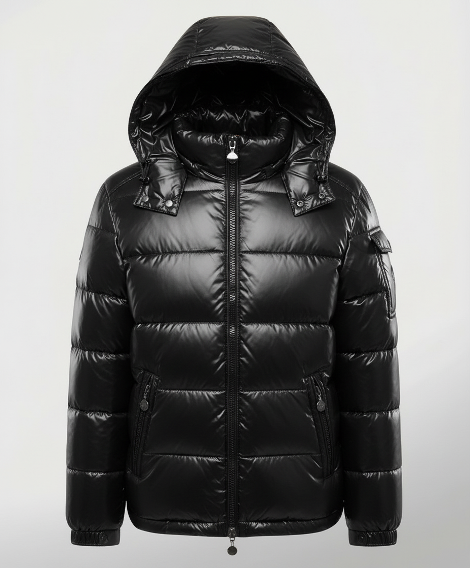 Warme Gepolsterte Pufferjacke Damen