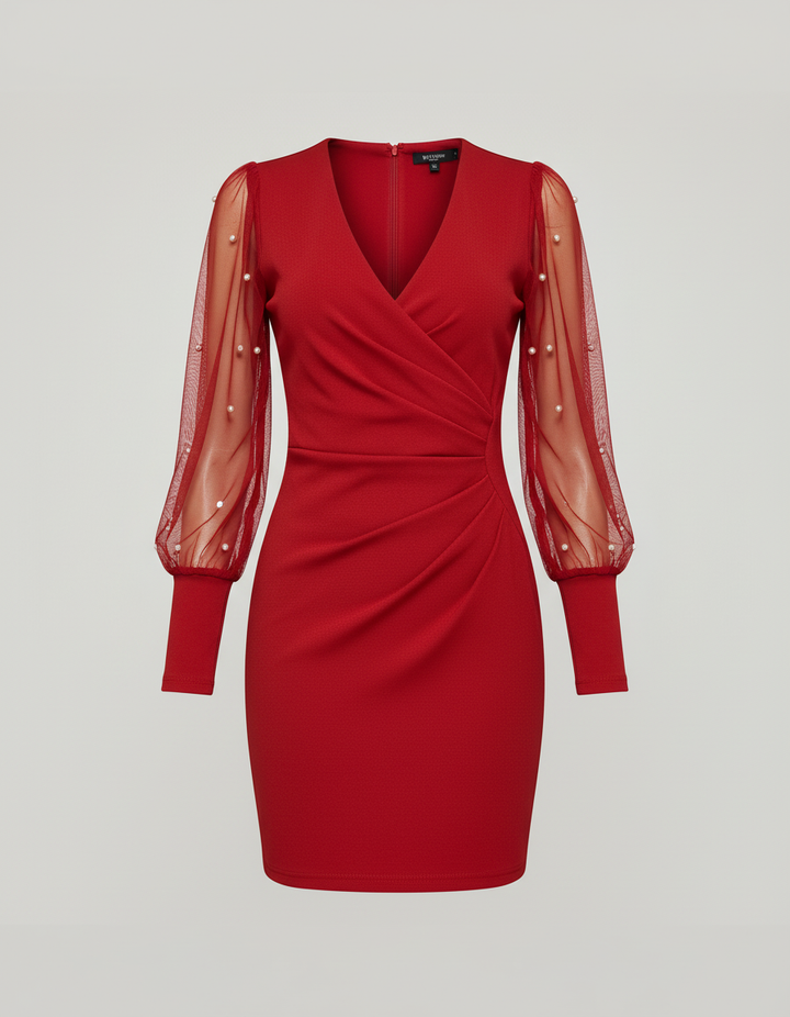 Festliches Spitzen Cocktailkleid Damen