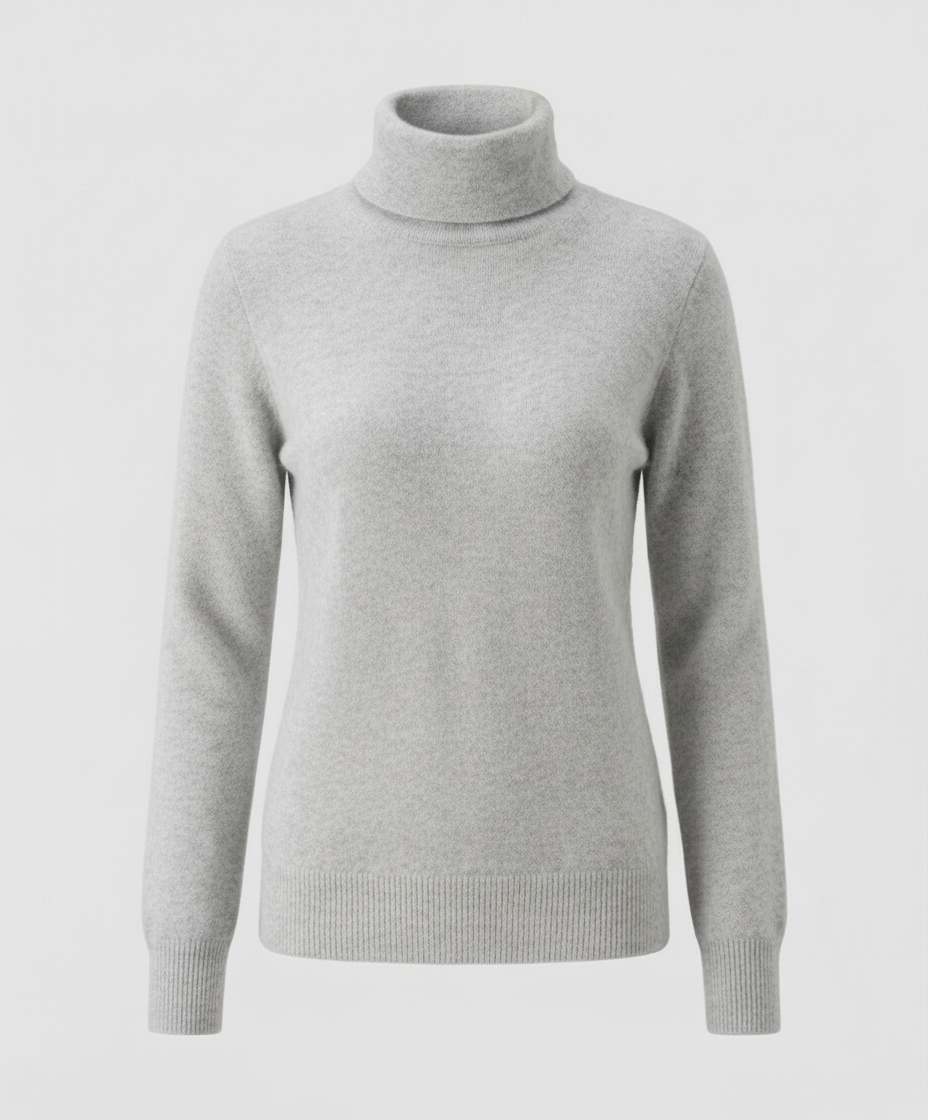 Weicher Cashmere Rollkragen Damen