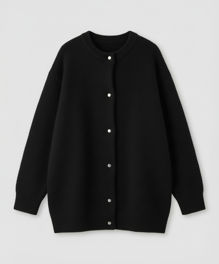 Elegante Feinstrickjacke Damen Komfort