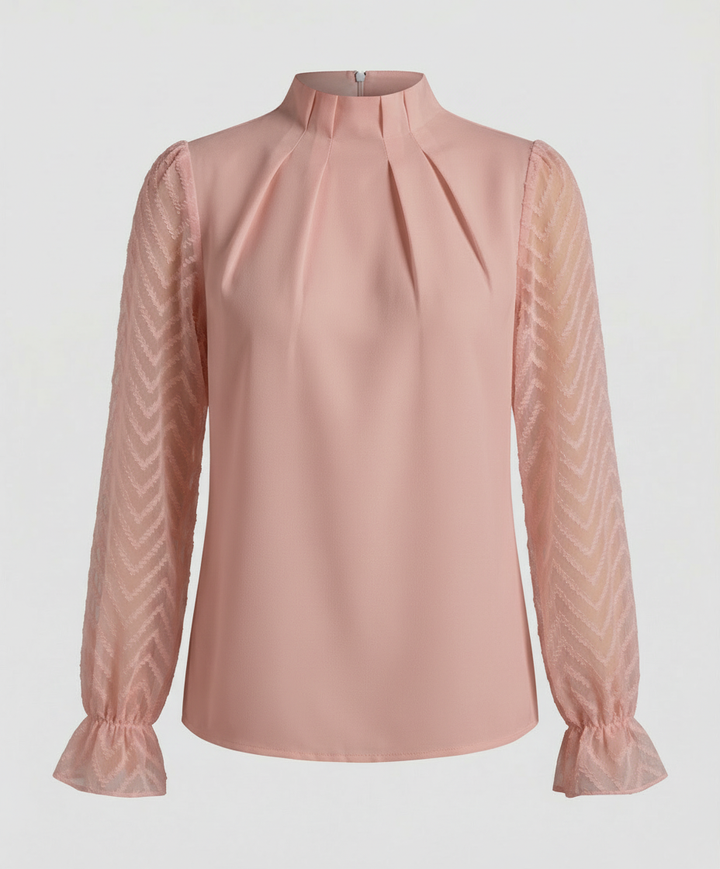 Elegantes Langarm Oberteil Damen