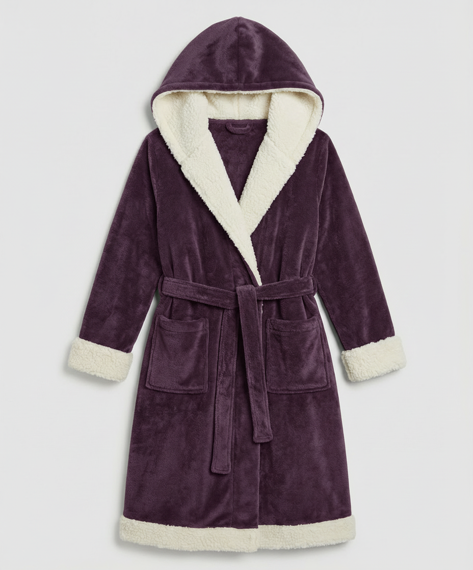 Weicher Luxus Bademantel Damen