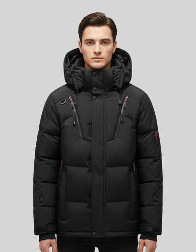 Elegante Premium Daunenjacke Herren