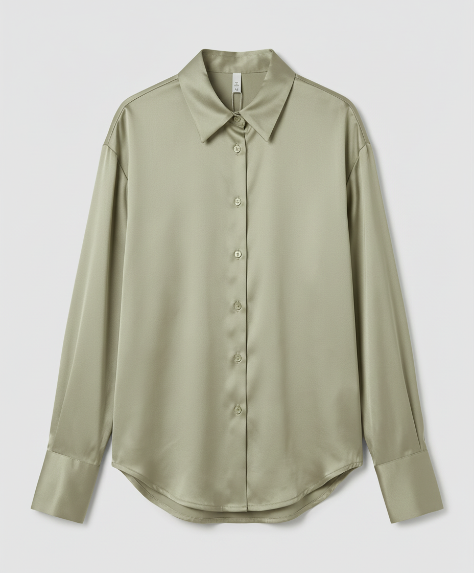 Elegante Seidenbluse Vintage Damen