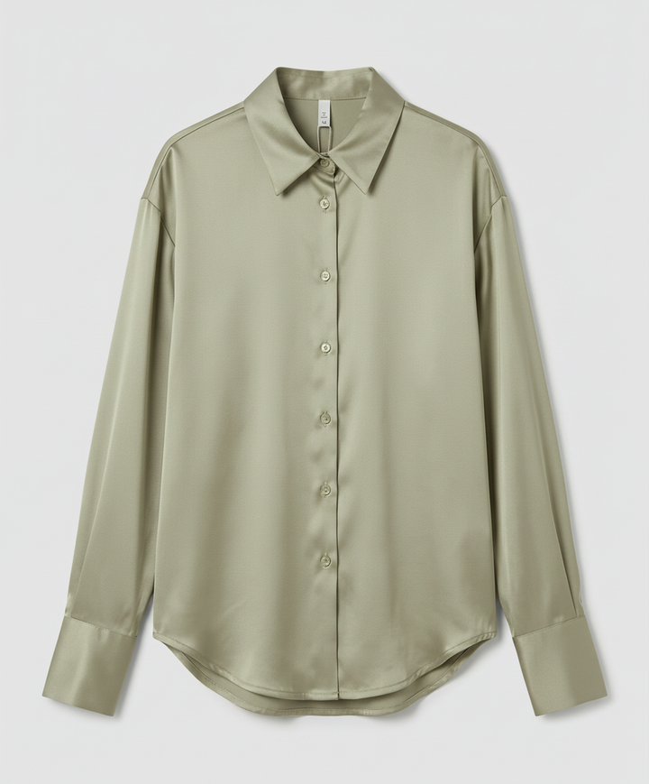 Elegante Seidenbluse Vintage Damen