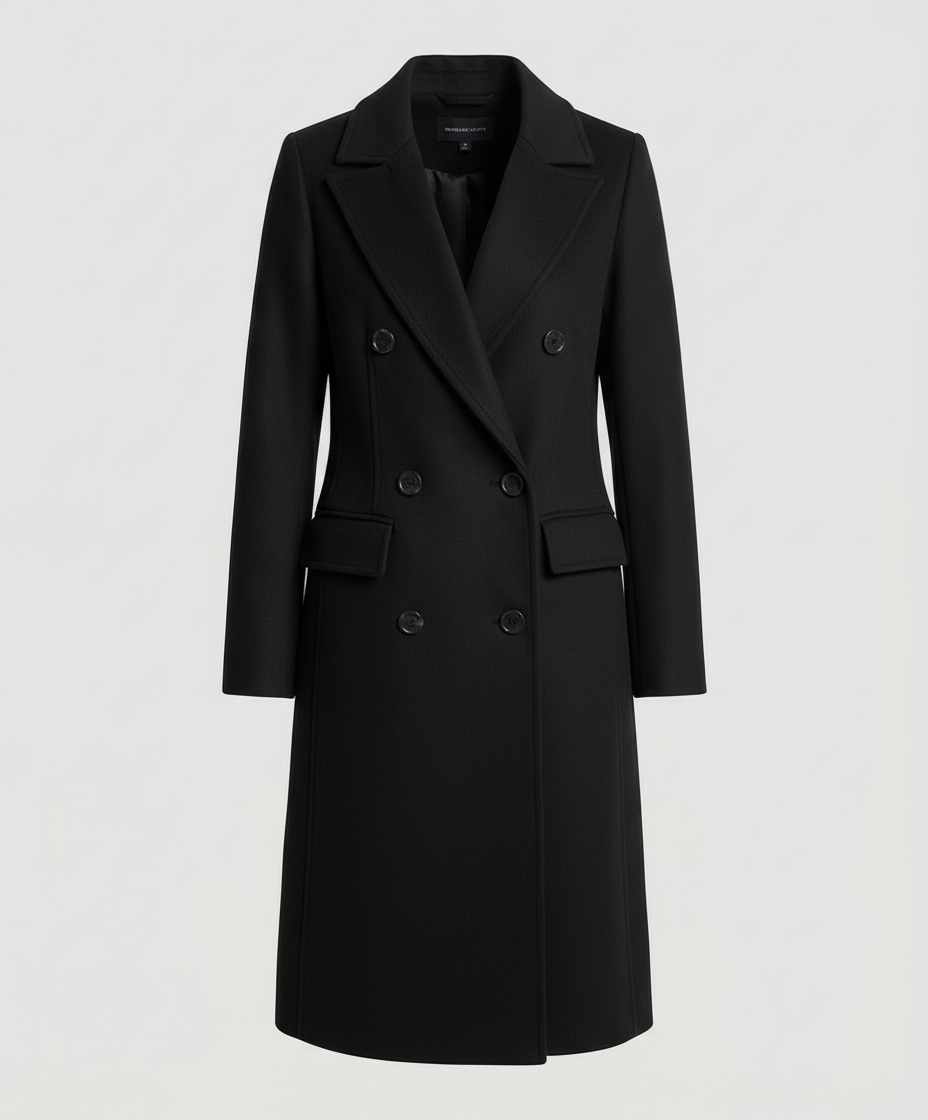 Elegante Lange Winterjacke Damen