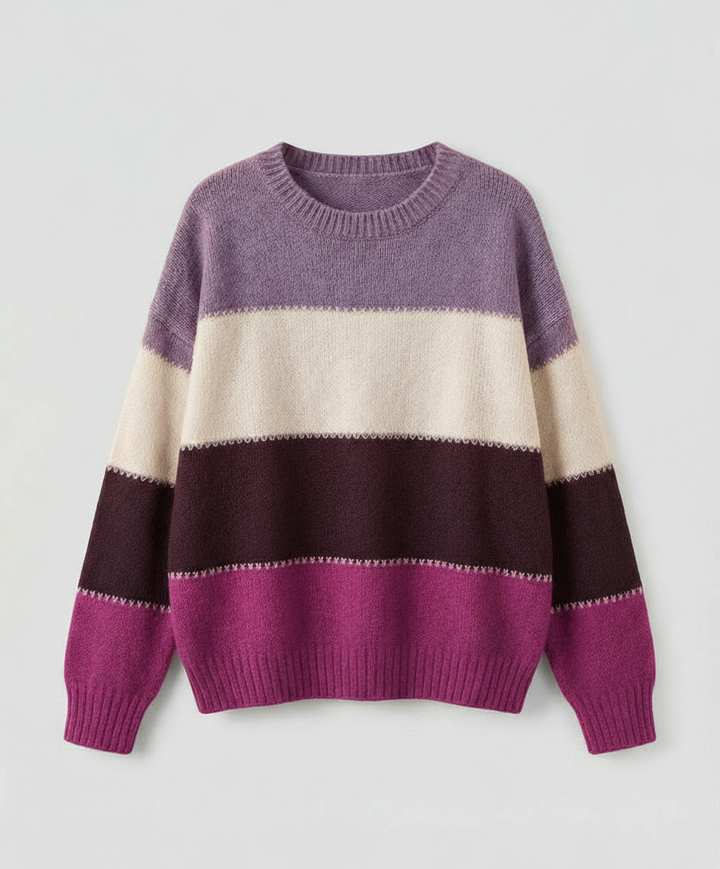 Gestreiftes Damen Sweatshirt