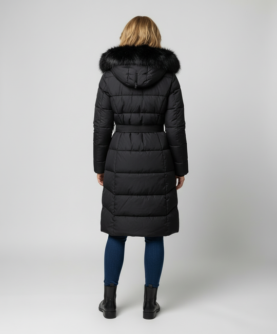Damen Winterjacke mit Kapuze