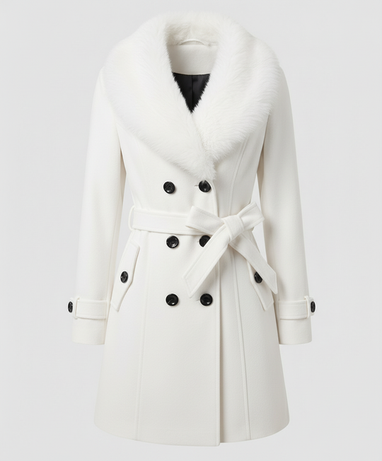 Luxuriöser Eleganter Pelzmantel Damen | Heidi-Mode