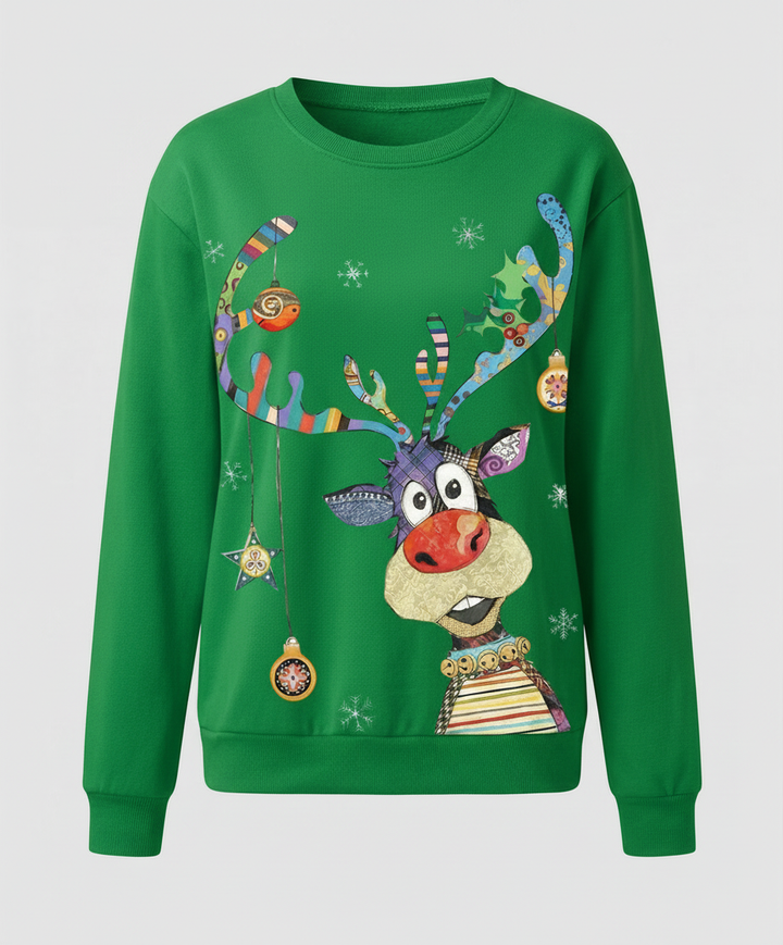Gemütlicher Festpullover Damen Winter