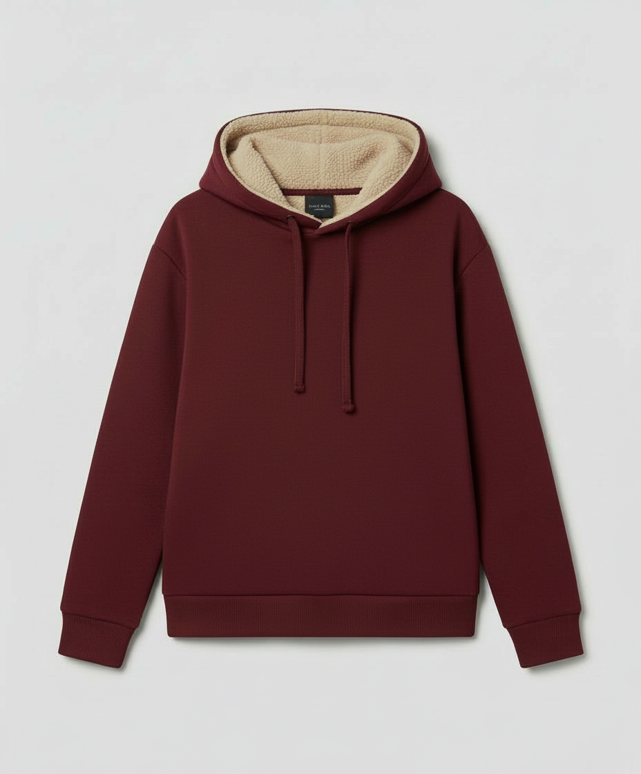 Warmer Kuscheliger Fleece Hoodie Damen