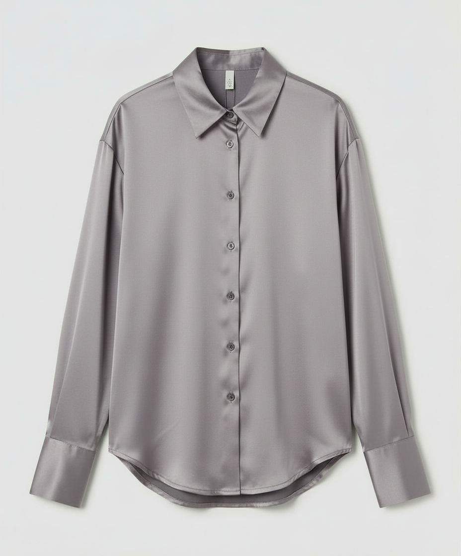 Elegante Seidenbluse Vintage Damen