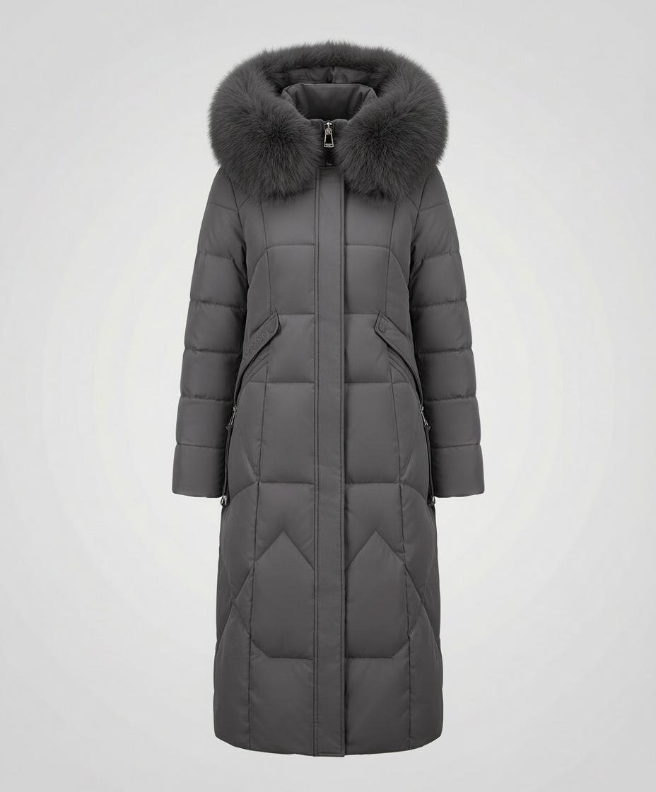 Warme Elegante Winterjacke Damen