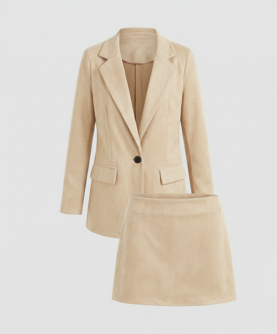 Elegantes Wild Blazer Rock Set