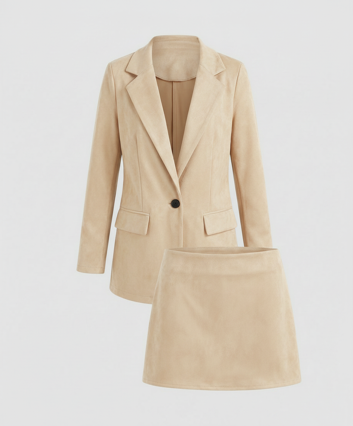 Elegantes Wild Blazer Rock Set