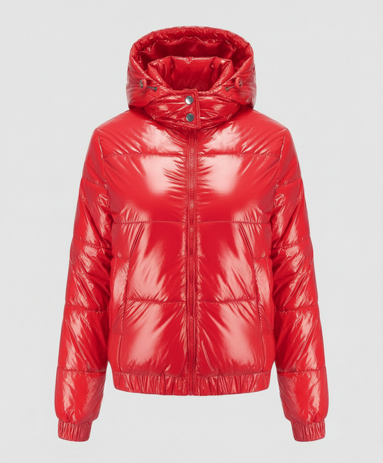 Hochglänzende Damen Steppjacke | Nord Taschen