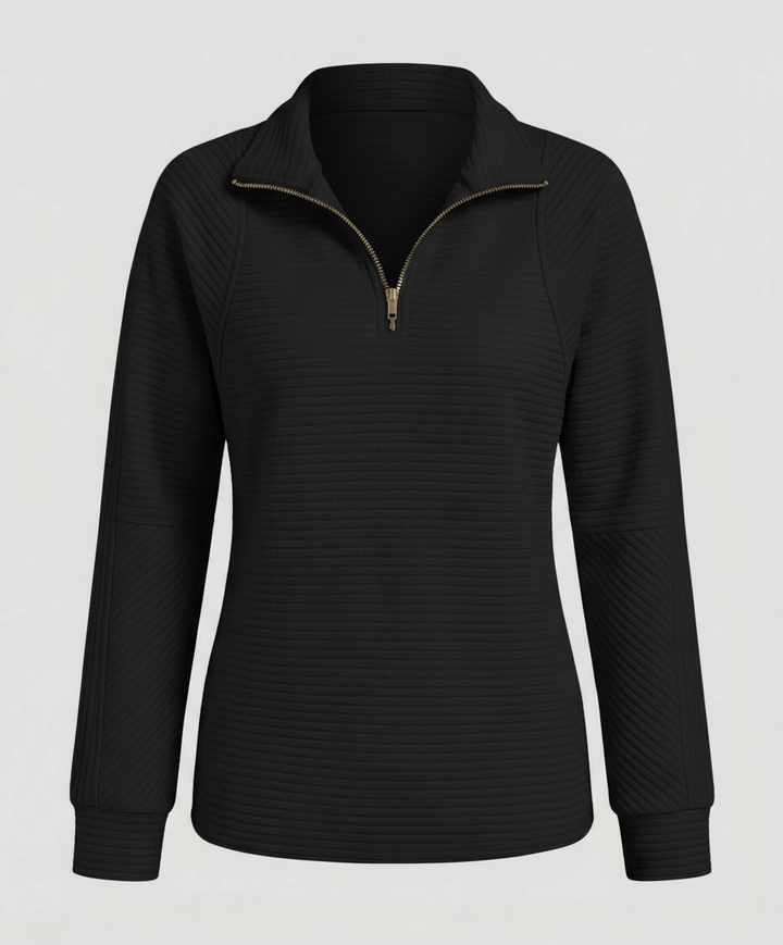 V-Ausschnitt Pullover Damen