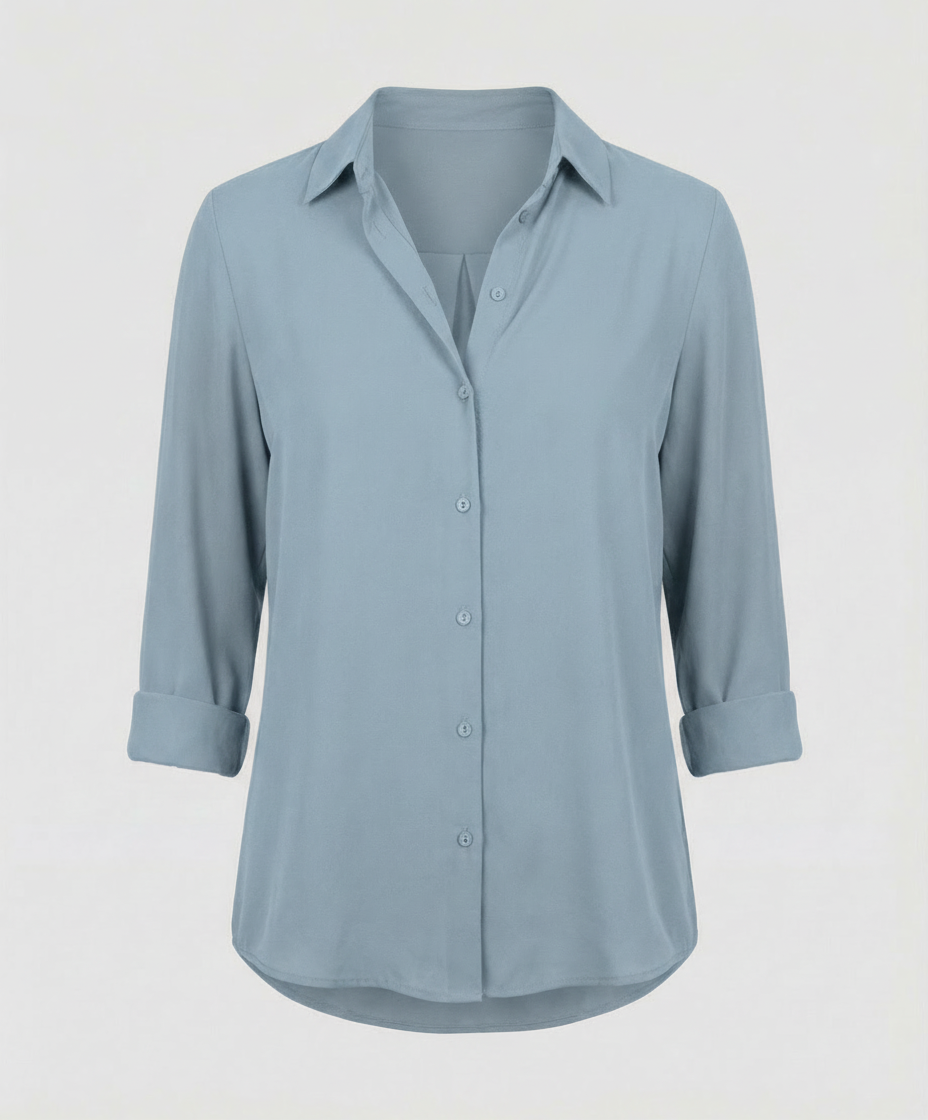 Elegante Damenbluse Langarm
