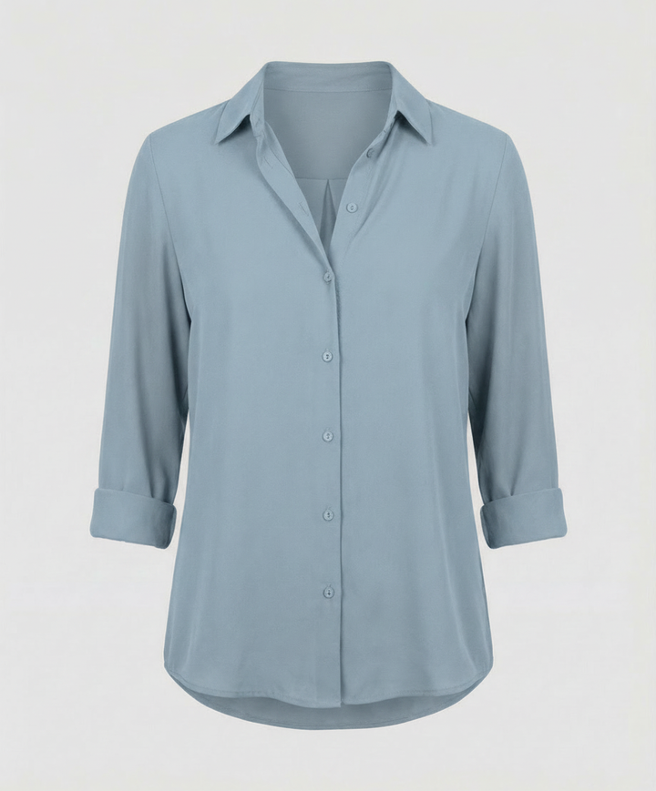Elegante Damenbluse Langarm