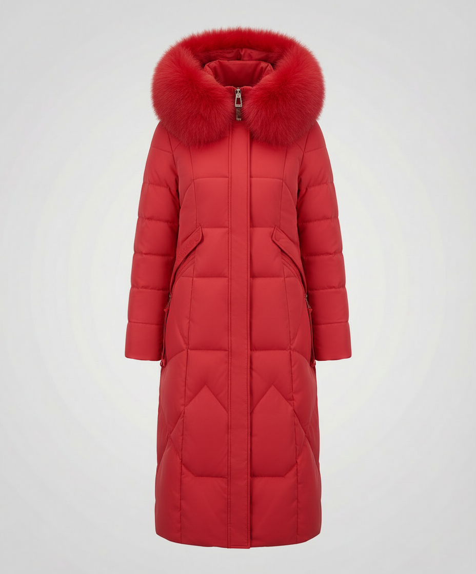 Warme Elegante Winterjacke Damen