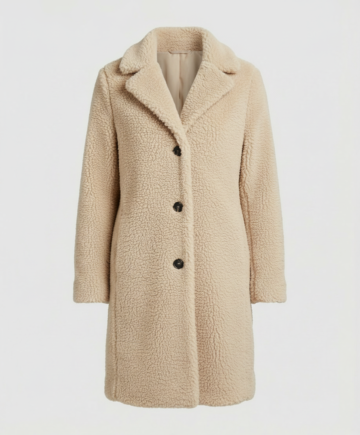 Kuschelige Teddy Jacke Damen