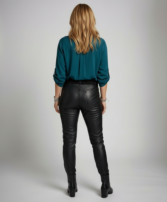 Glitzerbluse Damen Pailletten
