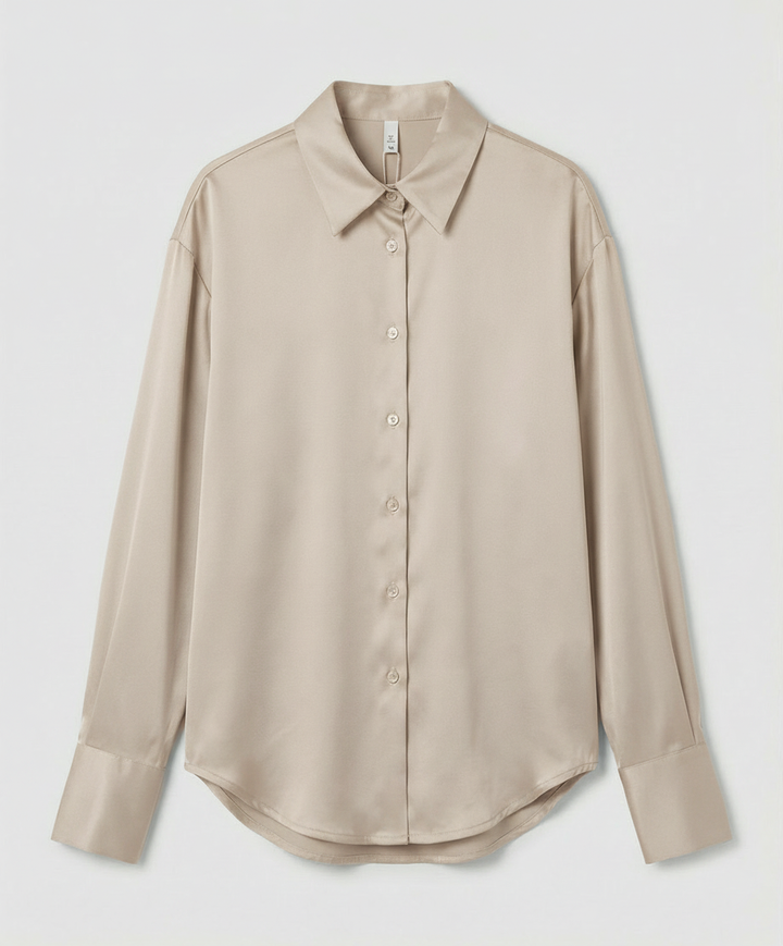 Elegante Seidenbluse Vintage Damen