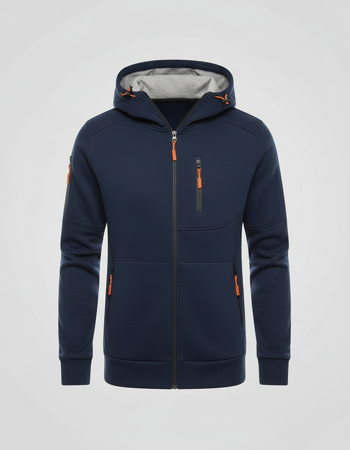 Herren Hoodie Mit Reißverschluss