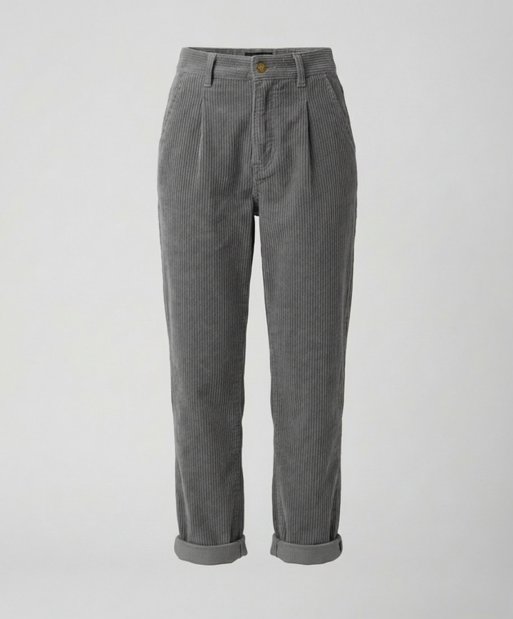 Lässige Komfort Cordhose Damen