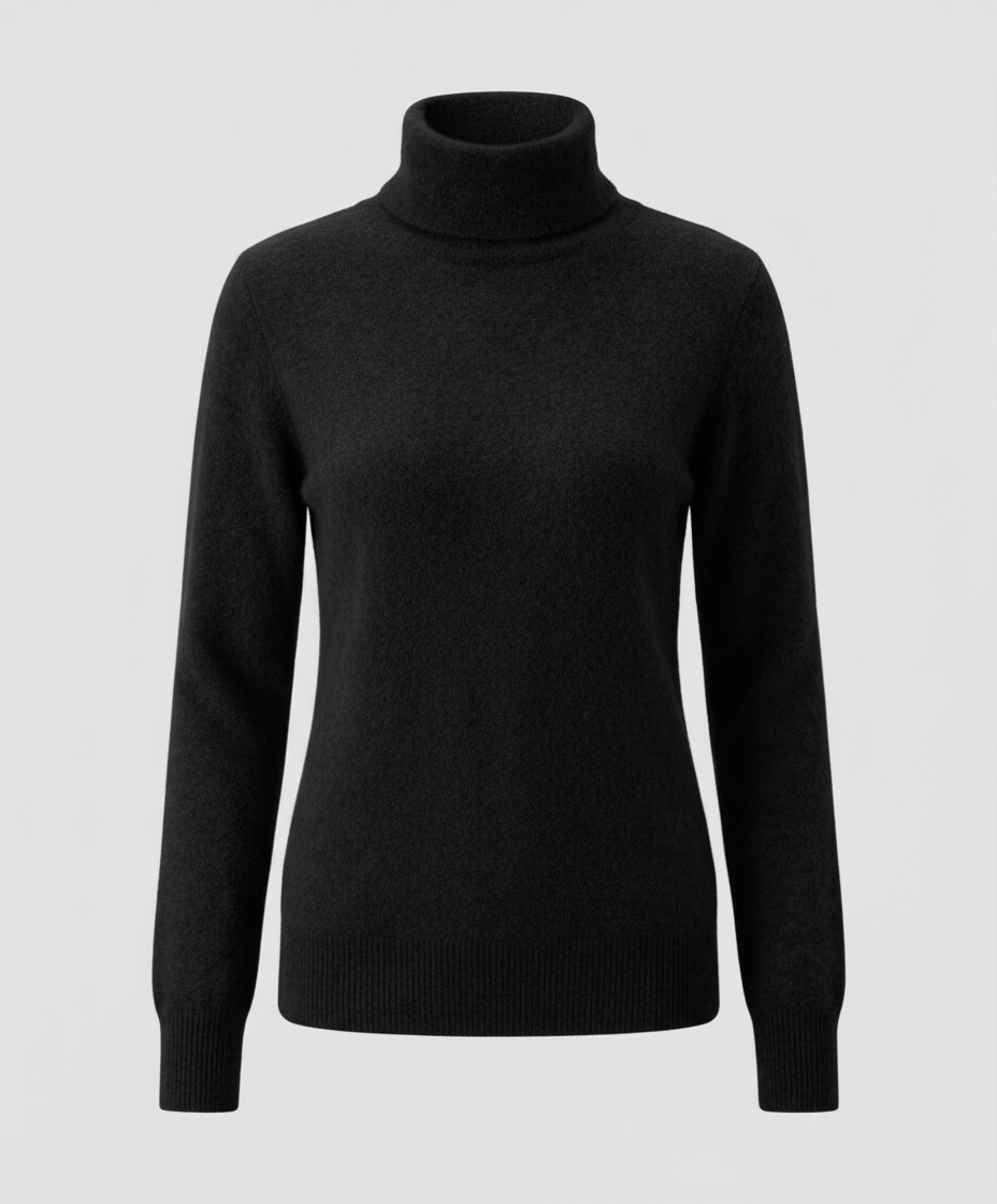 Weicher Cashmere Rollkragen Damen