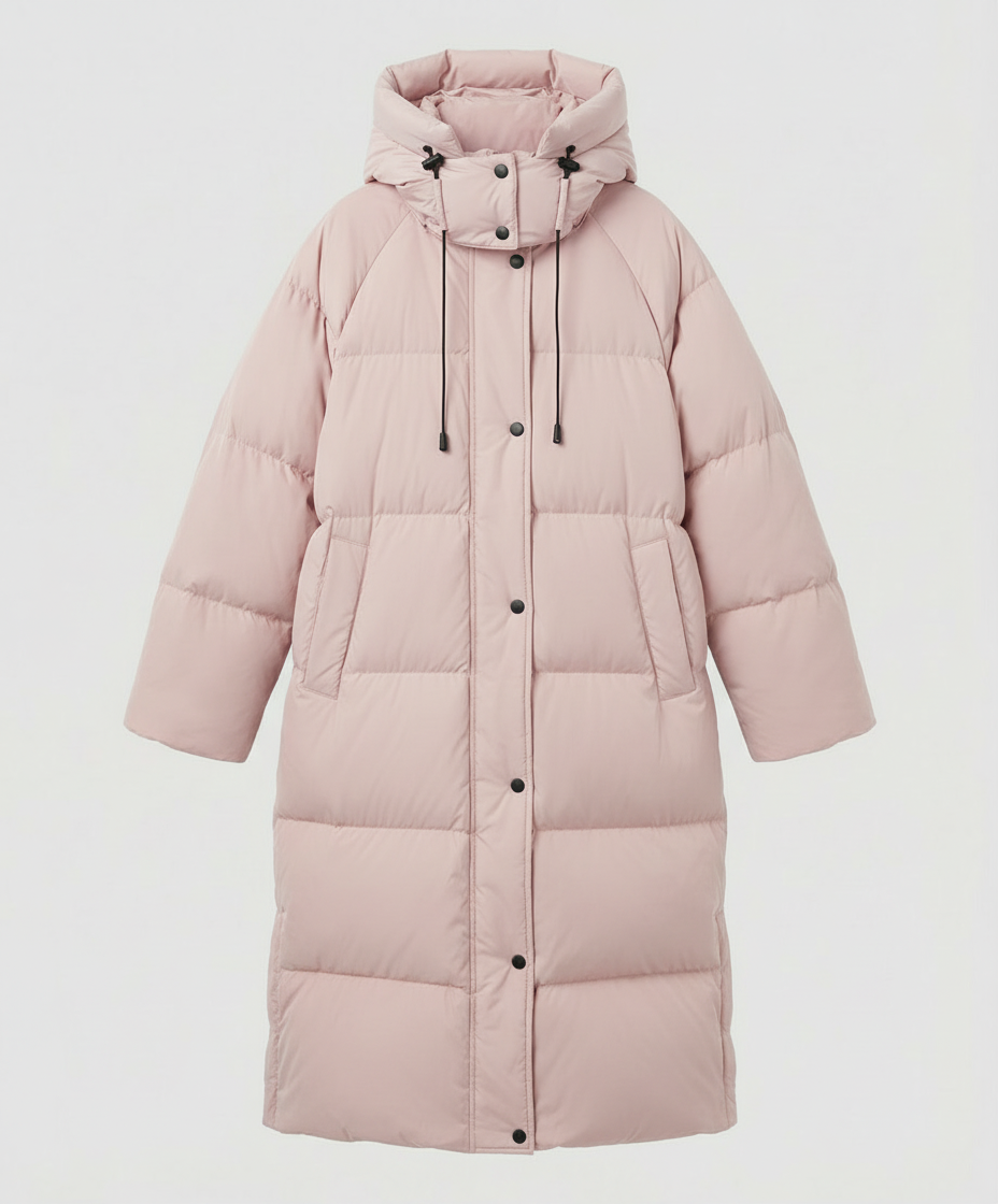Lange Pufferjacke Damen Winter | Heidi-Mode