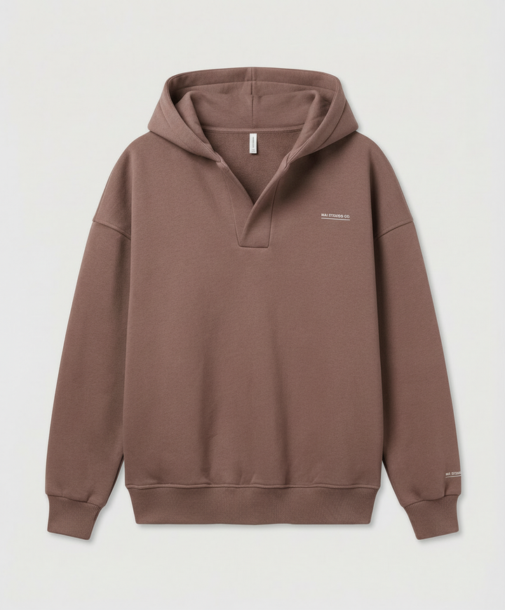 Oversize Kapuzenpullover Damen Winter