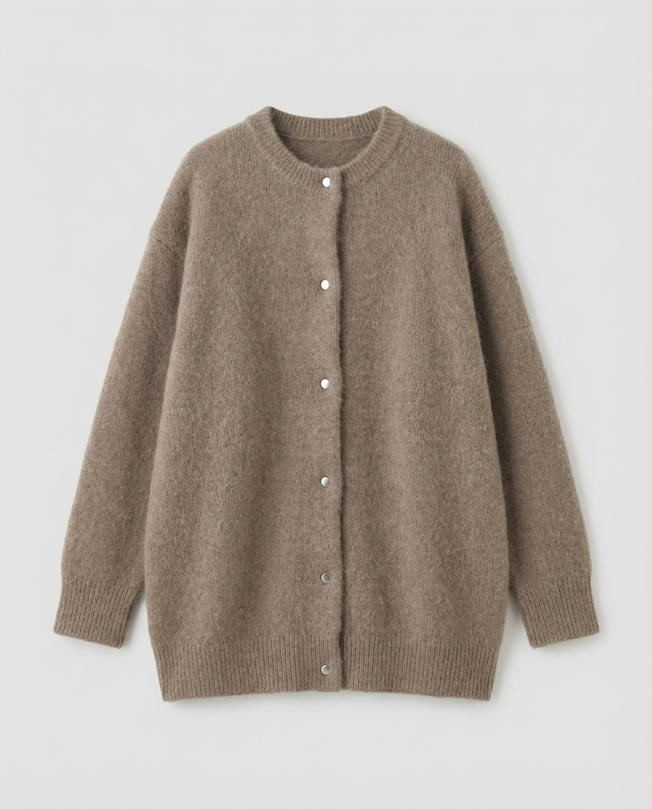 Elegante Feinstrickjacke Damen Komfort