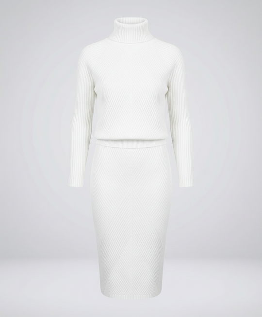 Gemütliches Strickkleid Damen