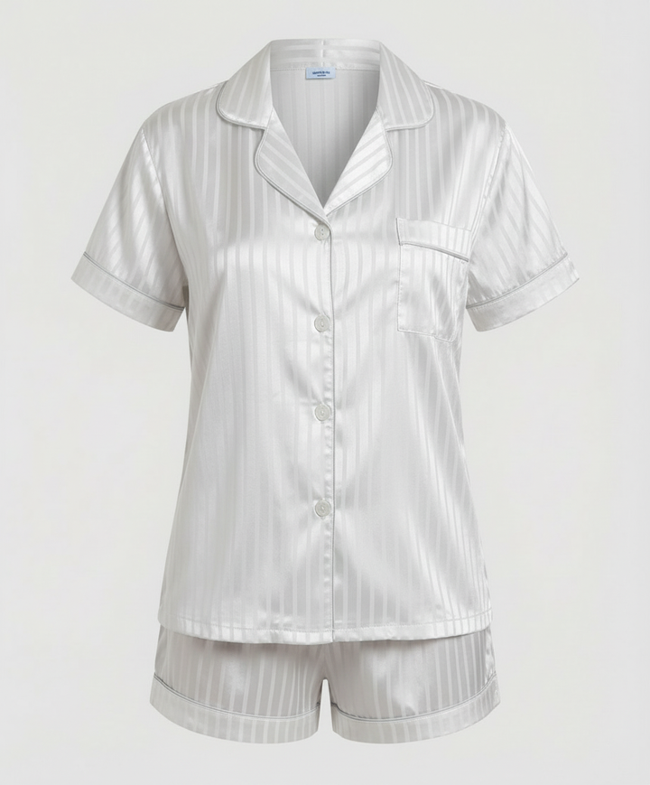 Satin Komfort Pyjama Set Damen