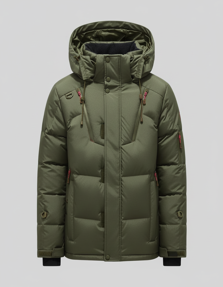 Elegante Premium Daunenjacke Herren
