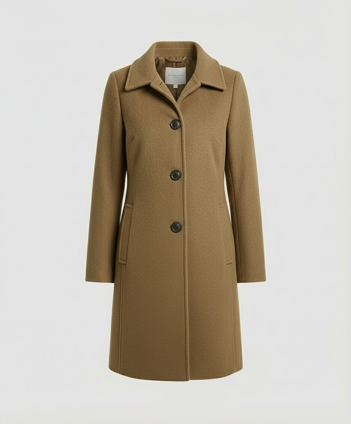 Eleganter Einreihmantel Damen