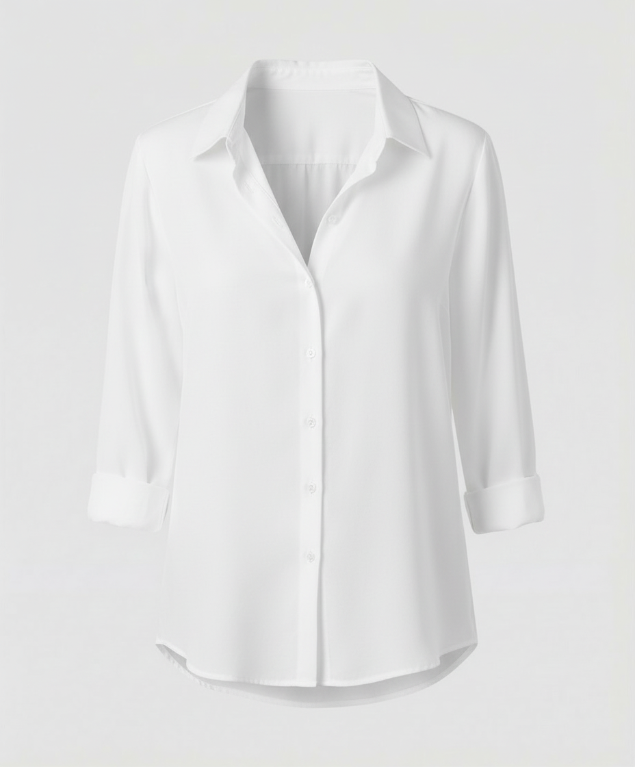 Elegante Damenbluse Langarm