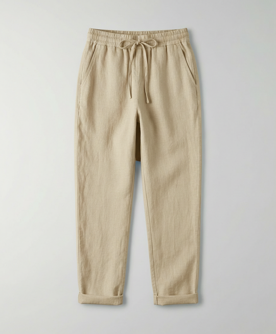 Luftige Damen Leinenhose Sommer