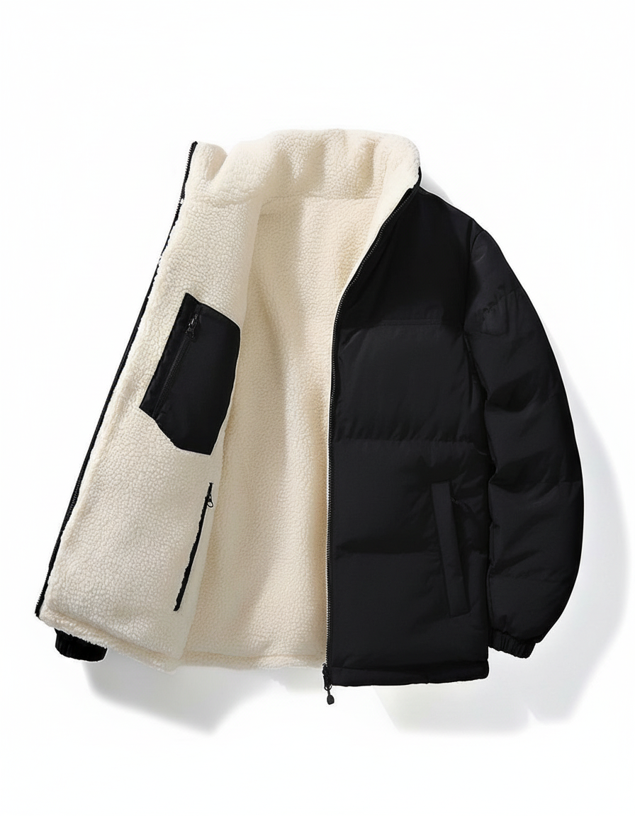 Gefütterte Damen Steppjacke Winter