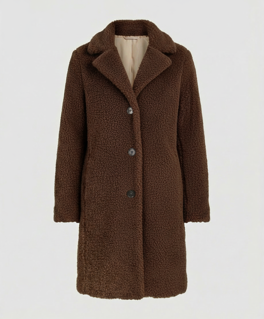 Kuschelige Teddy Jacke Damen