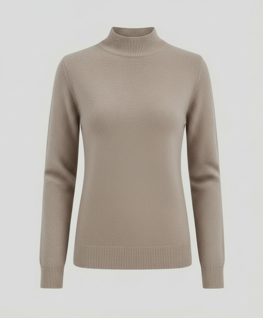 Schurwolle Damen Pullover Warm