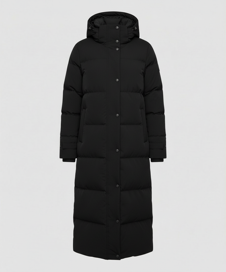 Langer Plus Size Daunenmantel