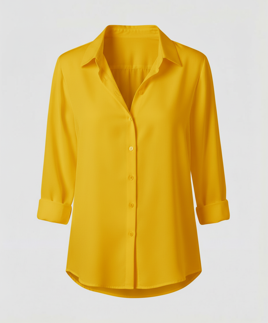 Elegante Damenbluse Langarm