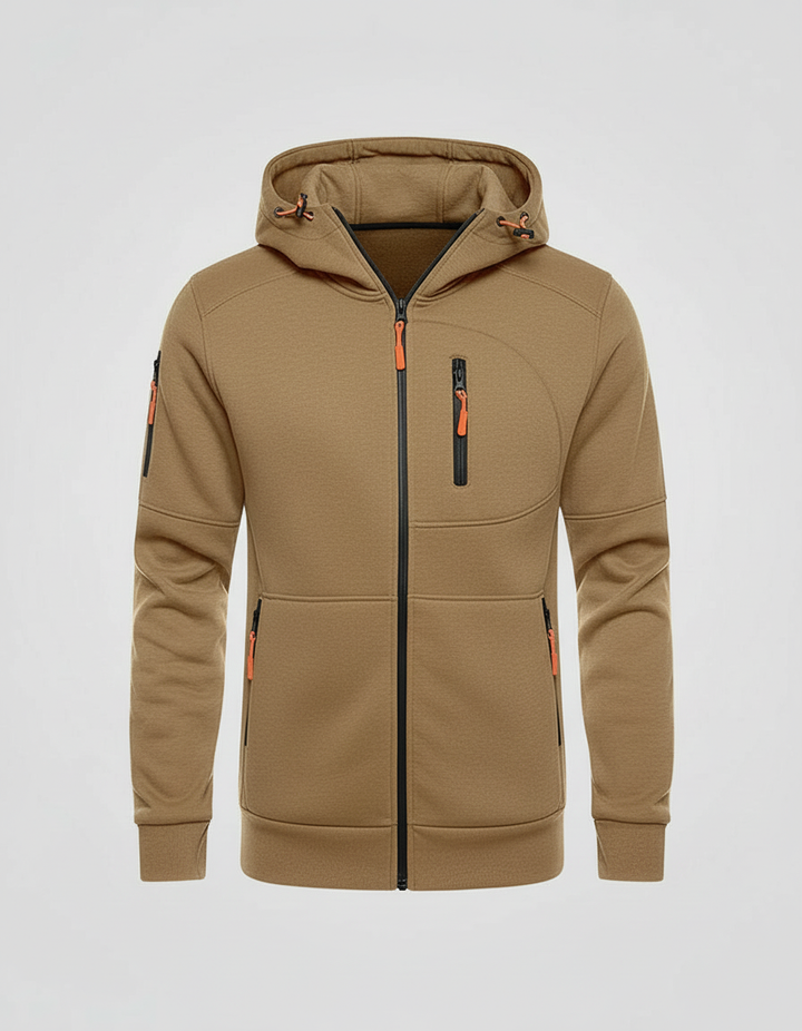 Herren Hoodie Mit Reißverschluss