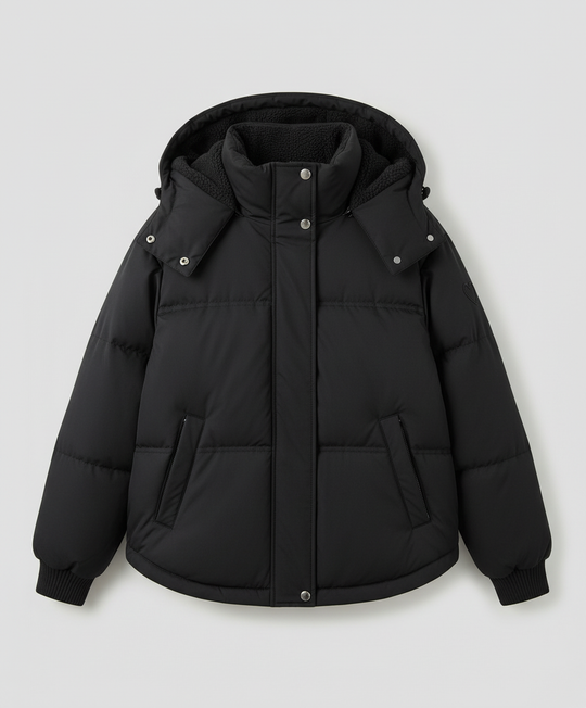 Warme Damen Winterjacke Gepolstert