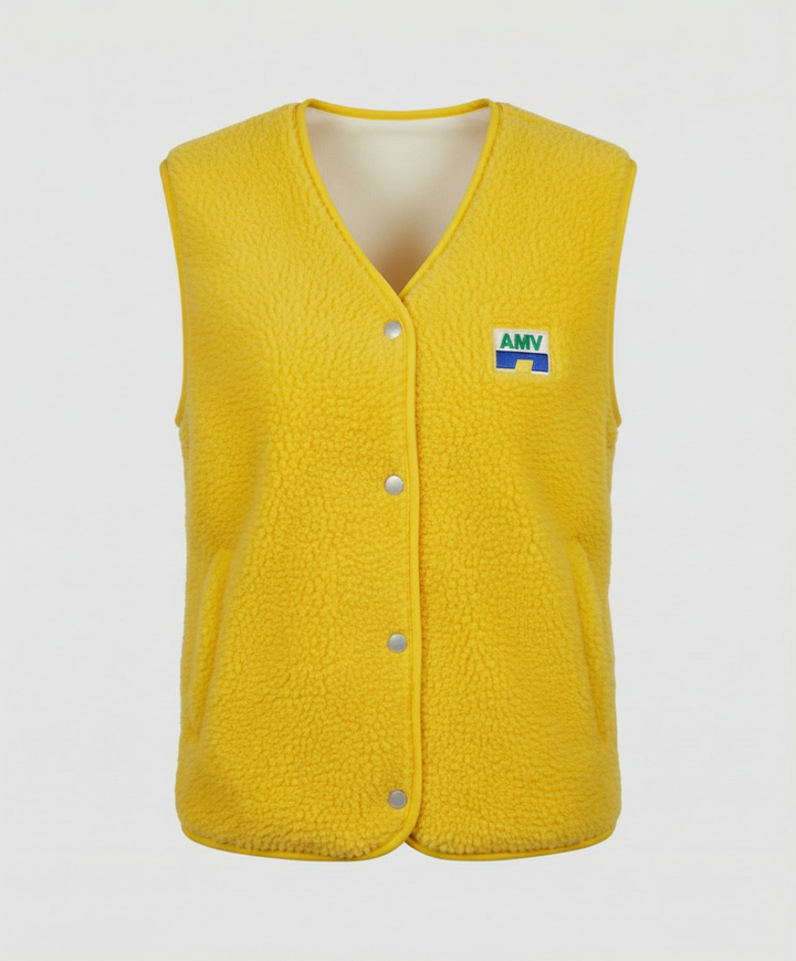 Nord Taschen | Damen Weste mit Einfacher Knopfverschluss