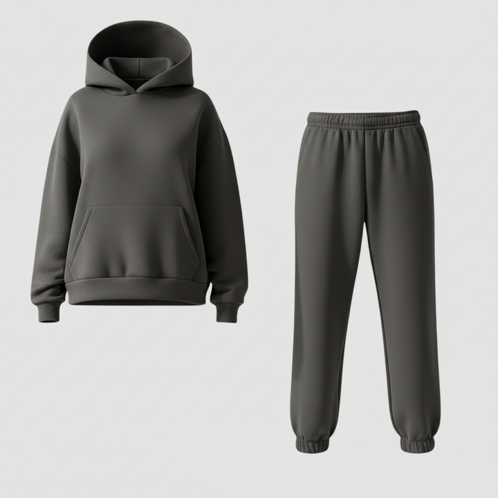 Jogging Set Damen Komfort Weiches Set Loungewear