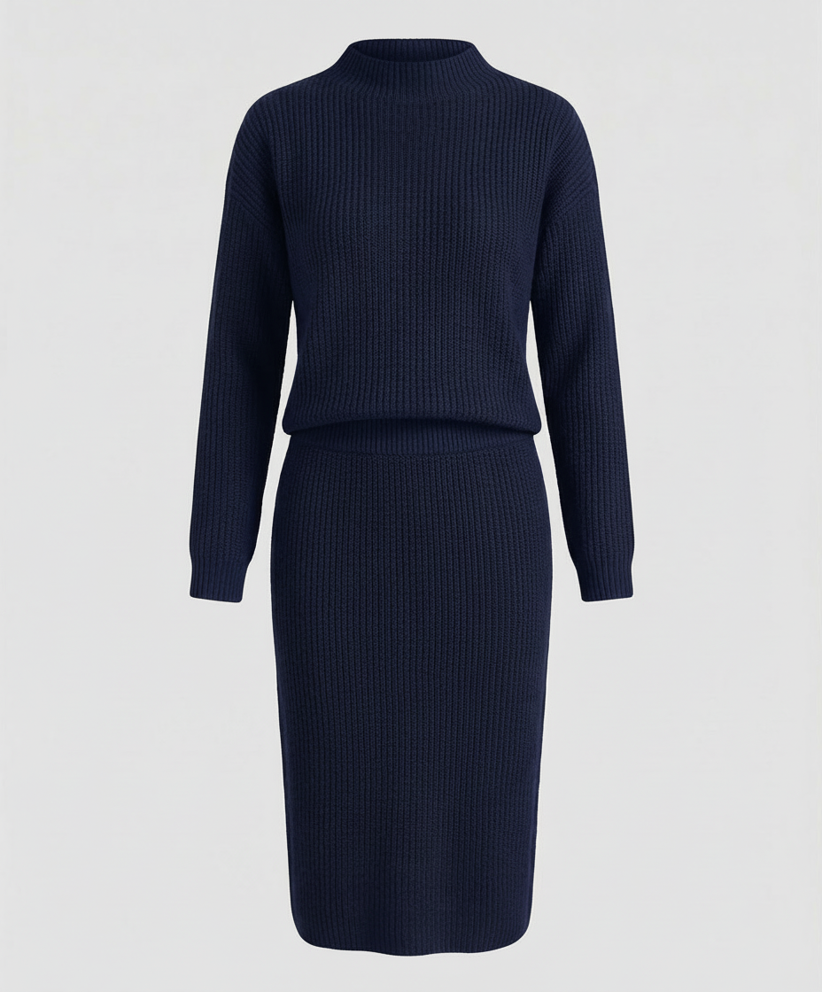 Elegantes Strickset Pullover Rock